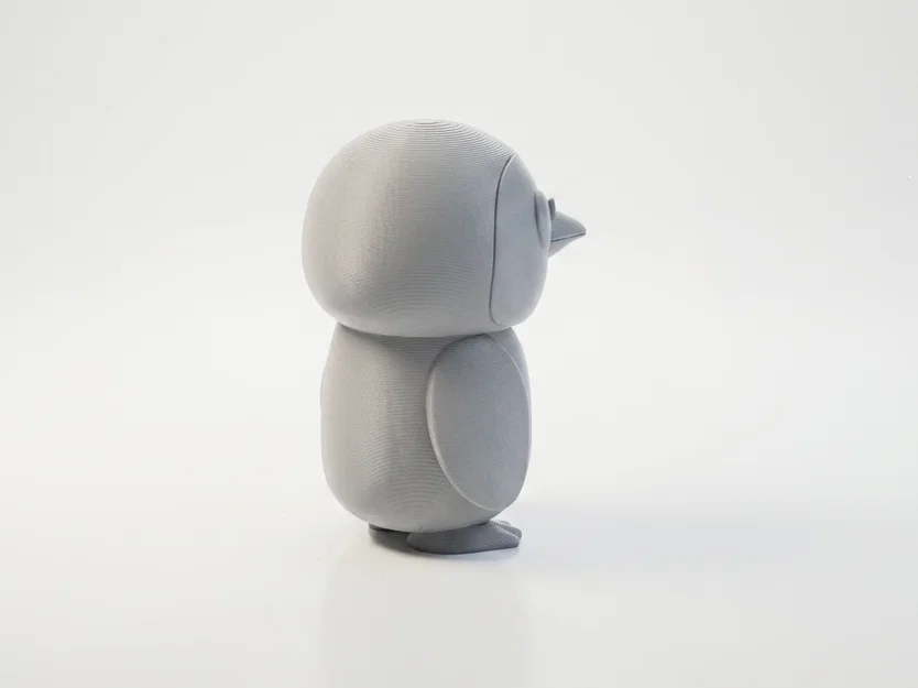 Mô hình 3D Chibi Chim Cánh Cụt Dễ Thương (STL) In 3D - Image 4