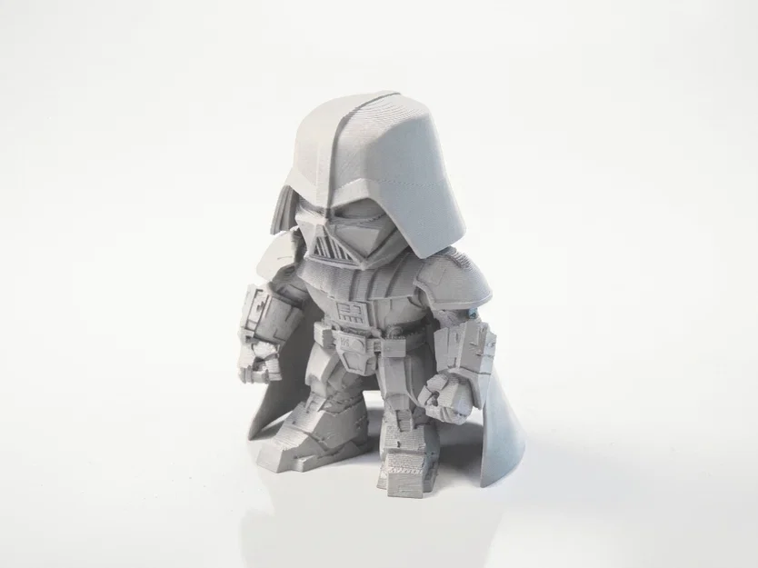 Mô hình Chibi Vader (Star Wars) – Figurine collectible 3D printable - Image 1