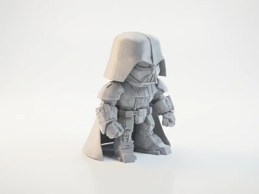 Mô hình Chibi Vader (Star Wars) – Figurine collectible 3D printable - Image 3