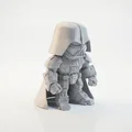 Mô hình Chibi Vader (Star Wars) – Figurine collectible 3D printable - Thumbnail 3