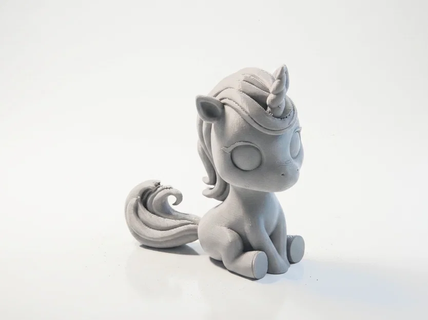 Tượng Chibi Kỳ Lân Dễ Thương Phong Cách Fantasy – 3D Printable - Image 1