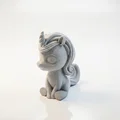 Tượng Chibi Kỳ Lân Dễ Thương Phong Cách Fantasy – 3D Printable - Thumbnail 2