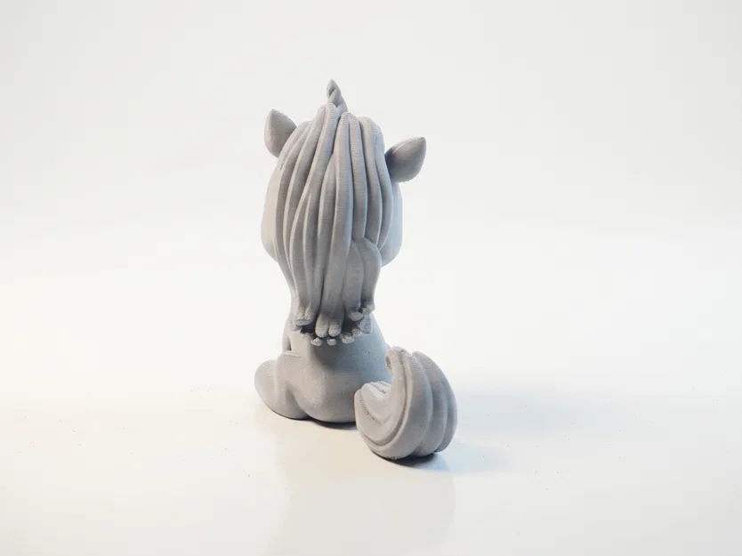 Tượng Chibi Kỳ Lân Dễ Thương Phong Cách Fantasy – 3D Printable - Image 3