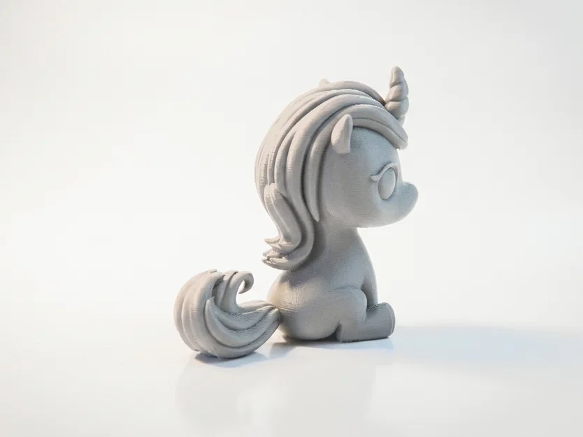 Tượng Chibi Kỳ Lân Dễ Thương Phong Cách Fantasy – 3D Printable - Image 4
