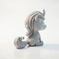 Tượng Chibi Kỳ Lân Dễ Thương Phong Cách Fantasy – 3D Printable - Thumbnail 4