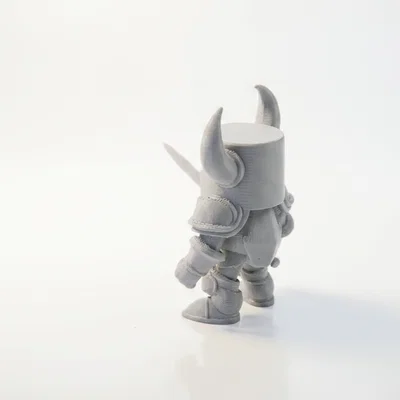 Mô hình STL Chibi Knight Figurine Cute 3D Printable dễ thương để in 3D