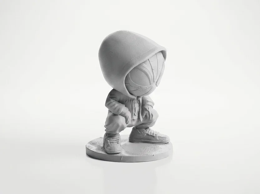 Mô hình Chibi Spider-Man dễ thương – tượng siêu anh hùng in 3D - Image 1