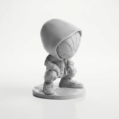 Mô hình Chibi Spider-Man dễ thương – tượng siêu anh hùng in 3D