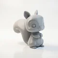 Tượng Sóc Chibi Dễ Thương – Mẫu 3D Printable STL - Thumbnail 1