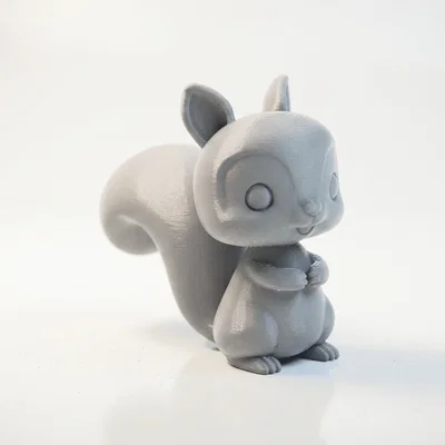 Tượng Sóc Chibi Dễ Thương – Mẫu 3D Printable STL