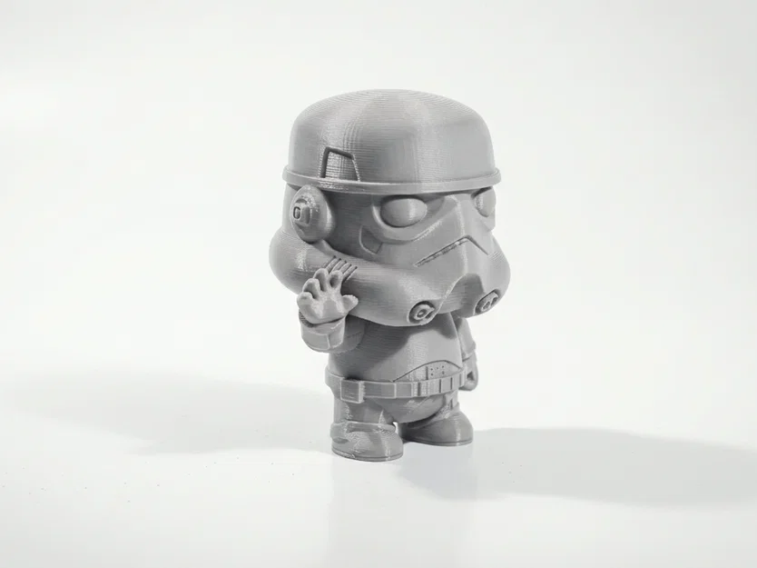 Mô Hình Chibi Stormtrooper Star Wars In 3D (STL Printable) - Image 1