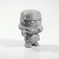 Mô Hình Chibi Stormtrooper Star Wars In 3D (STL Printable) - Thumbnail 1