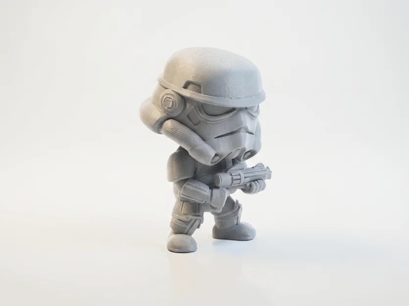Tượng Chibi Stormtrooper Star Wars – Mẫu STL 3D In Được - Image 1