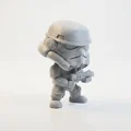 Tượng Chibi Stormtrooper Star Wars – Mẫu STL 3D In Được - Thumbnail 1
