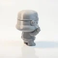 Mô Hình Chibi Stormtrooper Star Wars In 3D (STL Printable) - Thumbnail 3