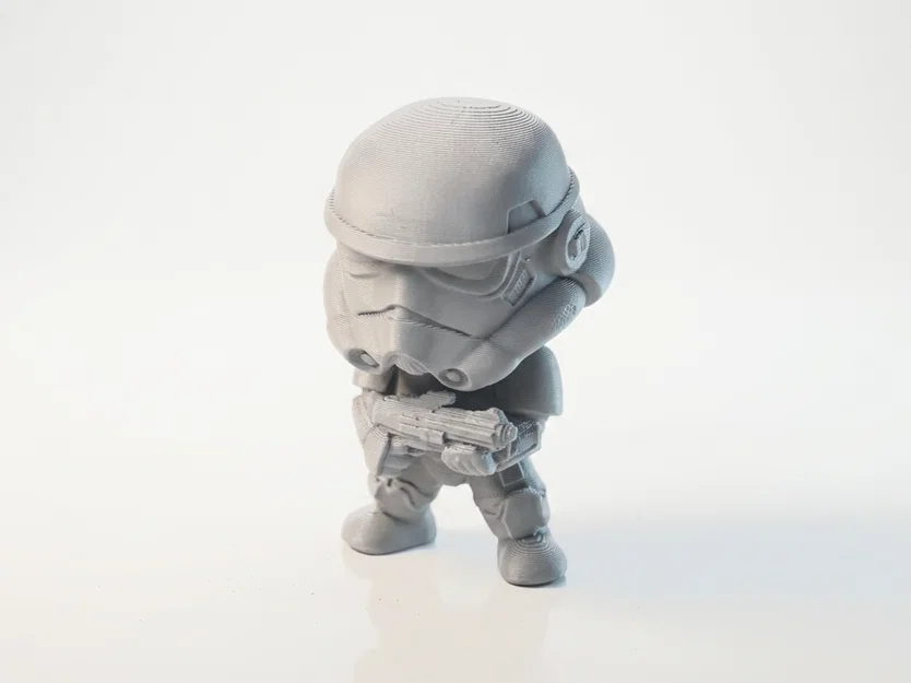 Tượng Chibi Stormtrooper Star Wars – Mẫu STL 3D In Được - Image 3