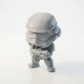 Tượng Chibi Stormtrooper Star Wars – Mẫu STL 3D In Được - Thumbnail 3