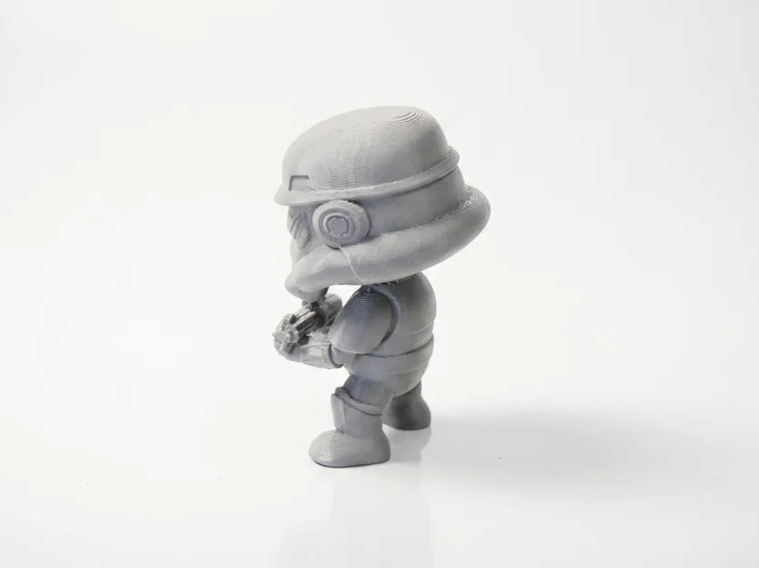 Tượng Chibi Stormtrooper Star Wars – Mẫu STL 3D In Được - Image 4