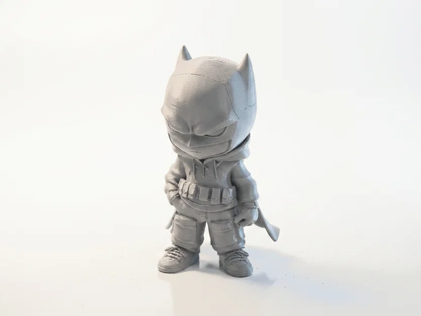 Mô hình Batman Chibi Street dễ thương – Figurine collectible 3D printable - Image 1