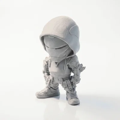 Figurine Ironman Chibi Street Dễ Thương – Collectible In 3D (STL)