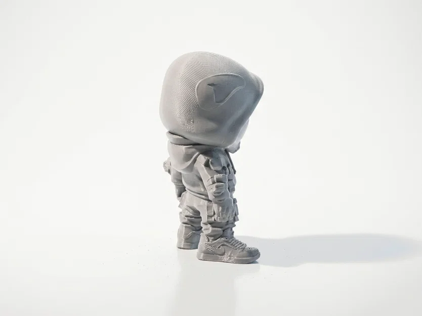 Figurine Ironman Chibi Street Dễ Thương – Collectible In 3D (STL) - Image 2