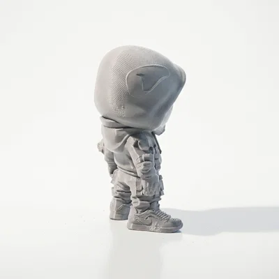 Figurine Ironman Chibi Street Dễ Thương – Collectible In 3D (STL)