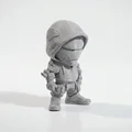 Figurine Ironman Chibi Street Dễ Thương – Collectible In 3D (STL) - Thumbnail 3