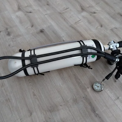 Kẹp giữ ống cho bình lặn Stage 4L (Schlauchhalter)
