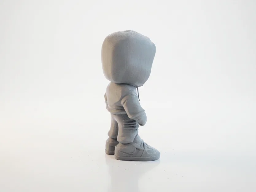 Mô Hình 3D In Được Chibi Street Ironman Figurine Superhero - Image 2