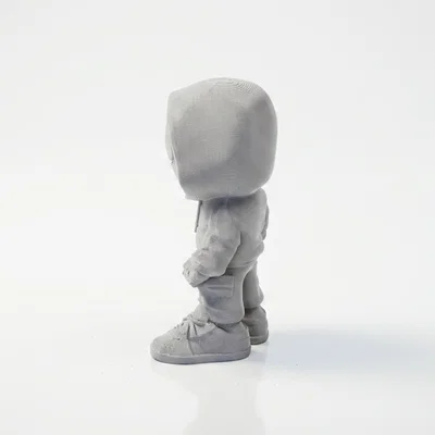 Mô Hình 3D In Được Chibi Street Ironman Figurine Superhero