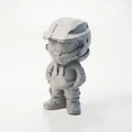 Tượng Chibi Master Chief – Mô Hình Figurine Gaming Collectible 3D Printable - Thumbnail 1