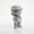 Tượng Chibi Master Chief – Mô Hình Figurine Gaming Collectible 3D Printable - Thumbnail 2