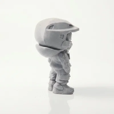 Tượng Chibi Master Chief – Mô Hình Figurine Gaming Collectible 3D Printable