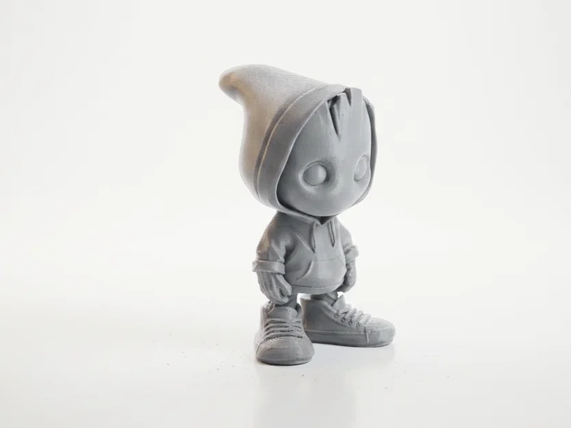Tượng Chibi Groot Teen Phong Cách Street Dễ Thương - STL In 3D - Image 2