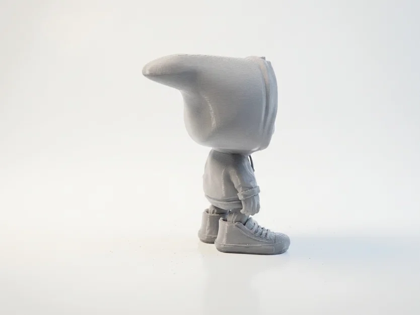 Tượng Chibi Groot Teen Phong Cách Street Dễ Thương - STL In 3D - Image 4