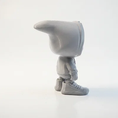 Tượng Chibi Groot Teen Phong Cách Street Dễ Thương - STL In 3D