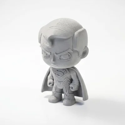 Tượng Chibi Superman Dễ Thương – Hero 3D Có Thể In Được