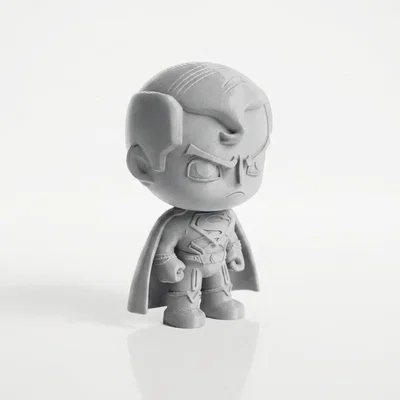 Tượng Chibi Superman Dễ Thương – Hero 3D Có Thể In Được