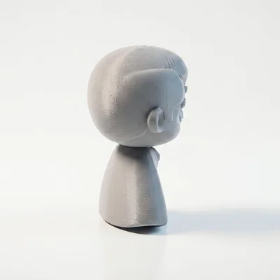Tượng Chibi Superman Dễ Thương – Hero 3D Có Thể In Được