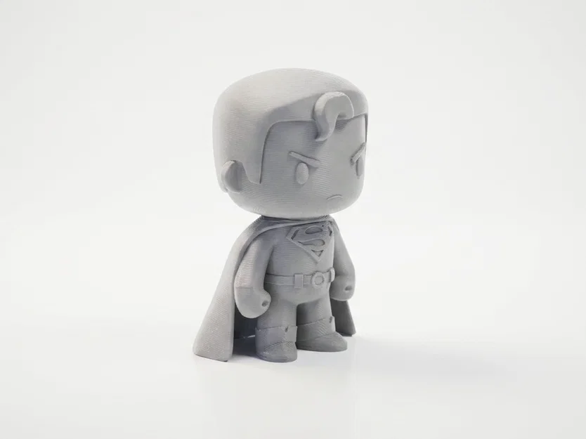 Tượng Superman Chibi Dễ Thương – Hero STL In 3D - Image 2
