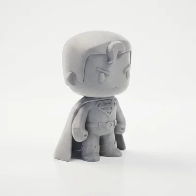 Tượng Superman Chibi Dễ Thương – Hero STL In 3D