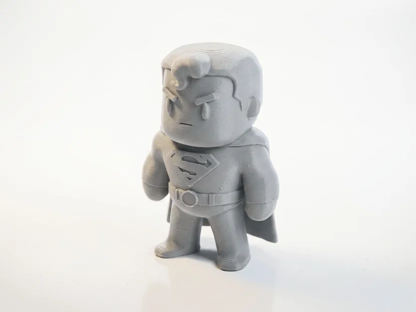 Mô hình Chibi Superman – Figurine siêu anh hùng sưu tầm in 3D - Image 1