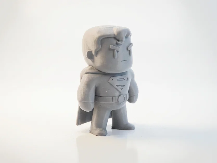 Mô hình Chibi Superman – Figurine siêu anh hùng sưu tầm in 3D - Image 4