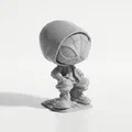 Tượng Figurine Chibi Spiderman Phong Cách Street – 3D Printable - Thumbnail 1
