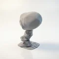 Tượng Figurine Chibi Spiderman Phong Cách Street – 3D Printable - Thumbnail 4
