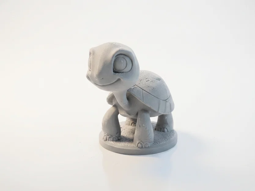 Tượng Rùa Chibi Dễ Thương - Mô Hình 3D Printable - Image 2