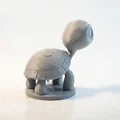 Tượng Rùa Chibi Dễ Thương - Mô Hình 3D Printable - Thumbnail 4