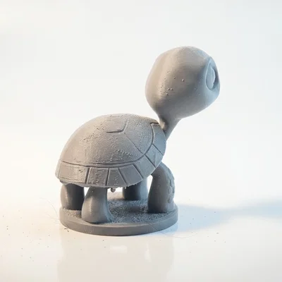 Tượng Rùa Chibi Dễ Thương - Mô Hình 3D Printable
