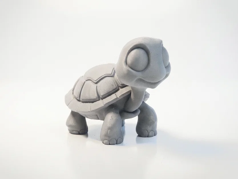 Tượng Rùa Chibi Dễ Thương – Mô Hình 3D Printable (STL) - Image 1