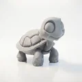 Tượng Rùa Chibi Dễ Thương – Mô Hình 3D Printable (STL) - Thumbnail 1